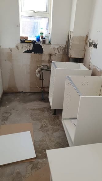 Kitchen strip-out and refurbishment — photo 2